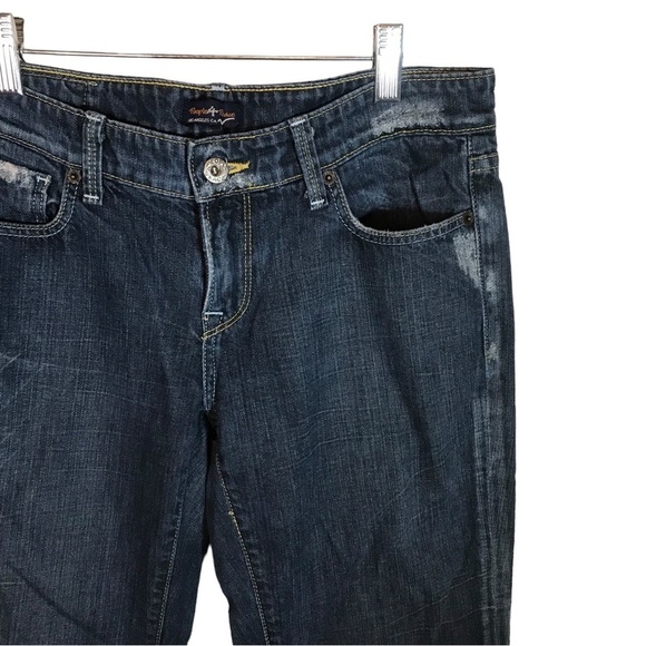 People 4 peace women’s boot cut jeans size 28 low rise made in USA - Picture 5 of 15